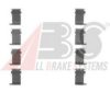 PEX 1162 Accessory Kit, disc brake pads